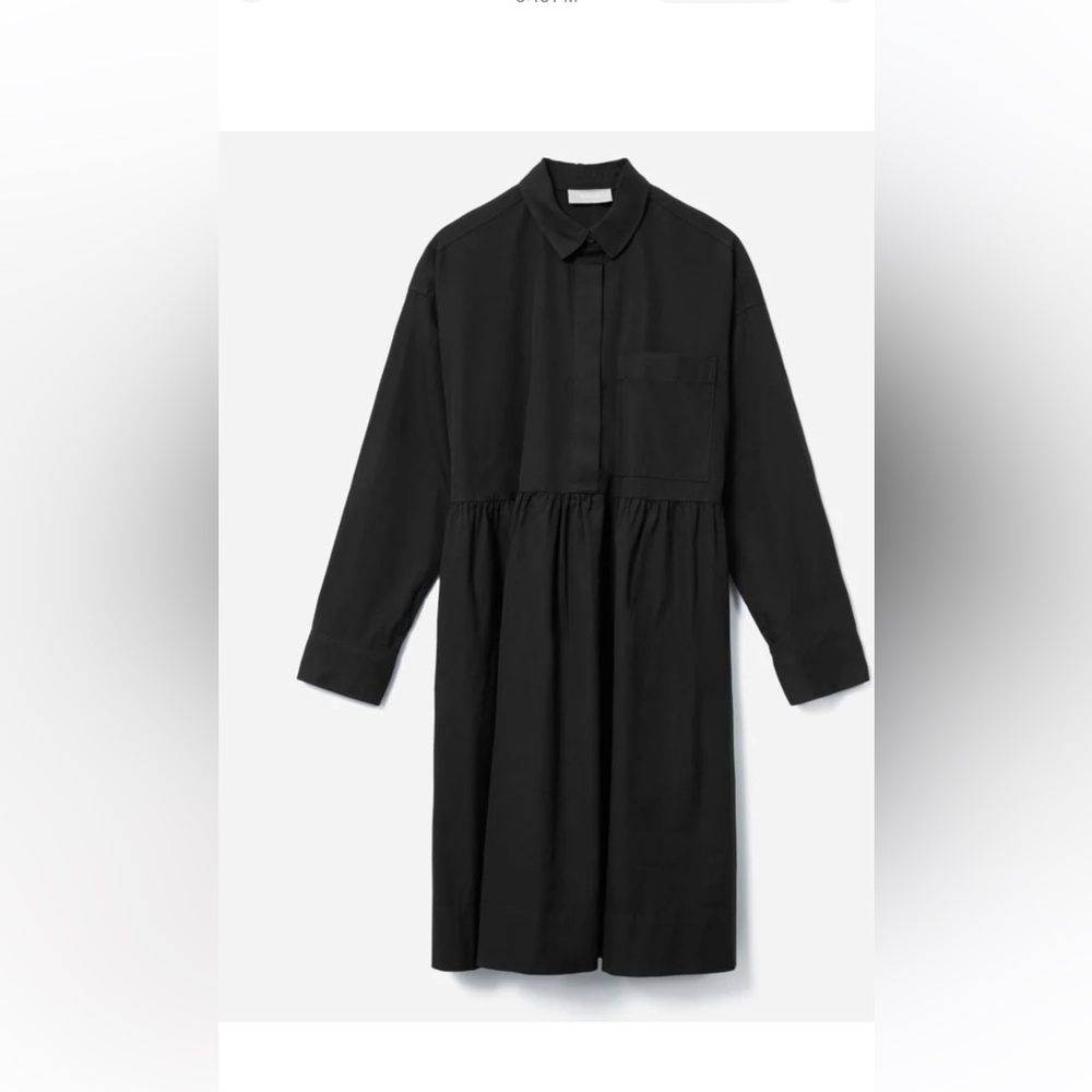 Everlane Navy Long Sleeve Top